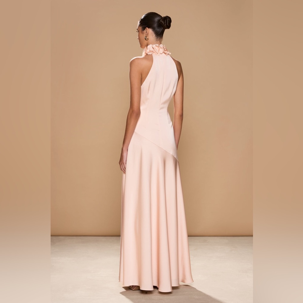Sonya Moda Noelle gown Maxi Dress in Rose Wedding Guest Cocktail size S NWT - Picture 3 of 10